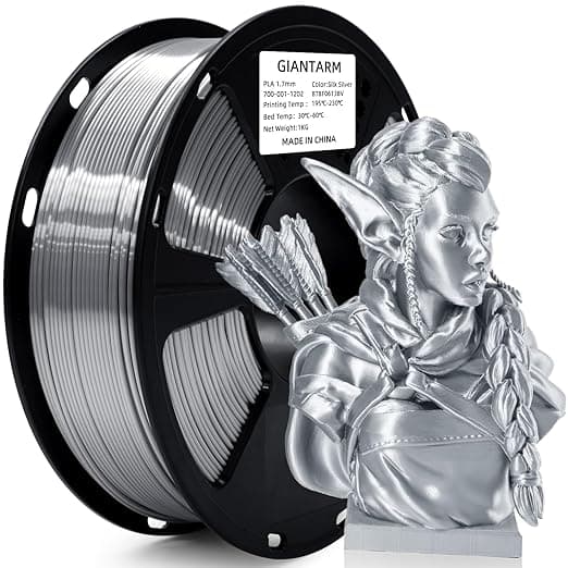 Silk Metallic PLA – Silver
